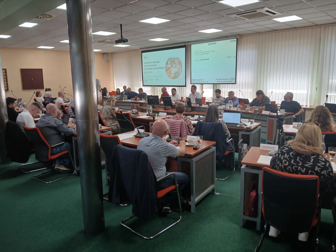 Almost 71% of the councillors voted in favour of the climate adaptation plan.