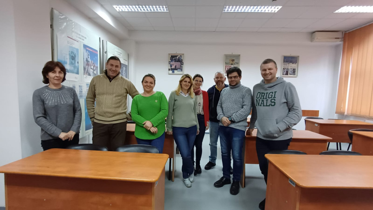 Caption: An ELCA work meeting in Timişoara