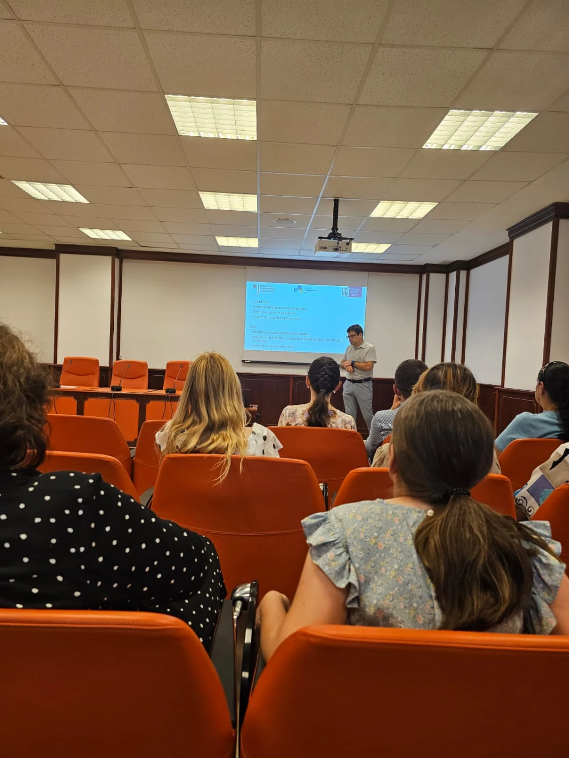 The stakeholders networking workshop in June took place in UPT.